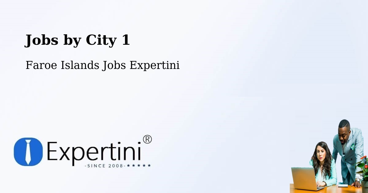 City Jobs in Faroe Islands - Expertini