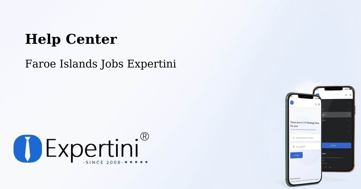 Help Center – Biskupsstøð - Faroe Islands Jobs Expertini