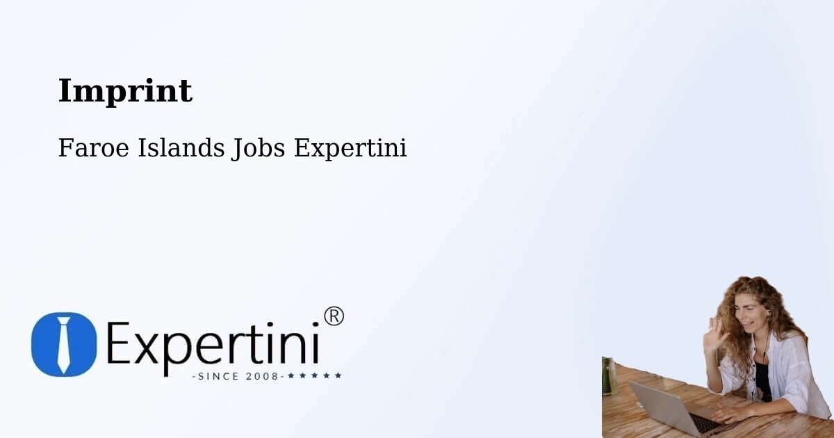 Imprint – Biskupsstøð - Faroe Islands Jobs Expertini